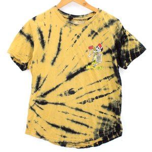 Dikotomy Shirt Mens Multicolor Tie Dye Bad Decisions Skeleton Graphic Size Small